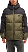 Cold Days Hoodie Puffer Jacket Grape Leaf + Quiksilver