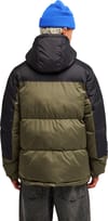 Quiksilver + Cold Days Hoodie Puffer Jacket Grape Leaf