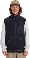 Quiksilver + Clean Coast Fleece Gilet Black - 3