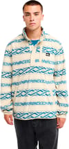 Quiksilver + No Destination Fleece Quik Life Stripe Peyote - 3