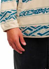 Quiksilver + No Destination Fleece Quik Life Stripe Peyote - 6