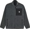 Urban Storm Reversible Full Zip Sherpa Black + Quiksilver