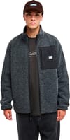 Quiksilver + Urban Storm Reversible Full Zip Sherpa Black - 5