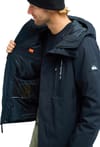 Quiksilver + Titano 10K Jacket Black - 3