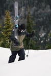 Quiksilver + Overcast Gore-Tex Jacket Black Grape Leaf - 3