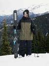 Quiksilver + Overcast Gore-Tex Jacket Black Grape Leaf - 4