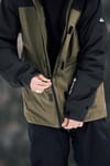 Quiksilver + Overcast Gore-Tex Jacket Black Grape Leaf - 5