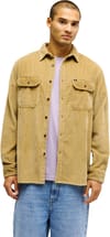 Quiksilver + Venture Cord Shirt Kelp - 3