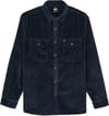 Venture Cord Shirt Dark Navy + Quiksilver