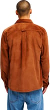 Quiksilver + Smoke Trail Cord Shirt Rawhide - 4