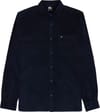 Smoke Trail Cord Shirt Dark Navy + Quiksilver