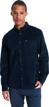 Quiksilver + Smoke Trail Cord Shirt Dark Navy - 3