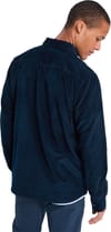 Quiksilver + Smoke Trail Cord Shirt Dark Navy - 4