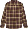 Quiksilver + Motherfly Plaid Shirt Grape Leaf Motherfly