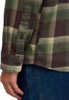 Quiksilver + Motherfly Plaid Shirt Grape Leaf Motherfly - 6