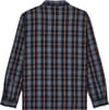 Quiksilver + Diamond Wool Shirt Dark Navy Diamond Check