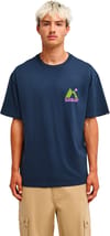 Quiksilver + Peak SS Tee Dark Navy - 4