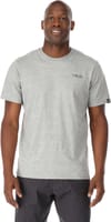 Rab + Stance Mountain Peak Tee Grey Marl - 4