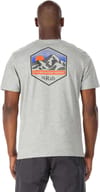 Rab + Stance Mountain Peak Tee Grey Marl - 5