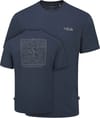 Crimp Elevation Tee Tempest Blue + Rab