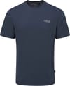 Rab + Crimp Elevation Tee Tempest Blue