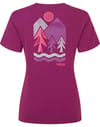 Rab + Tuku Vista Tee W Mulberry - 3