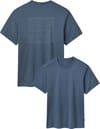 Crimp Elevation Tee Tempest Blue + Rab