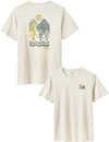 Stance Vista Tee Ecru + Rab
