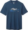 Force Aspect Tee Tempest Blue + Rab