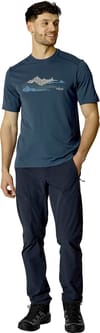 Rab + Force Aspect Tee Tempest Blue - 4