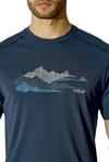 Rab + Force Aspect Tee Tempest Blue - 6