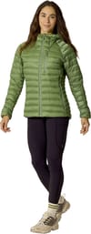 Rab + Microlight Alpine Hoody W Dark Fig Green - 5