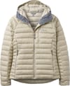 Microlight Alpine Hoody W Dark Pebble + Rab