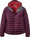 Microlight Alpine Hoody W Mulberry + Rab