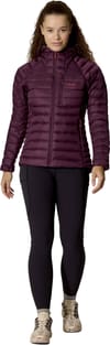 Rab + Microlight Alpine Hoody W Mulberry - 4