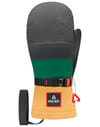 Racer + Colors Kid Mitt Black/Green/Camel