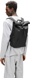 Rains + Rolltop Rucksack Black - 4