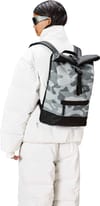 Rains + Rolltop Rucksack Mesh Camo - 3