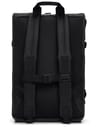 Rains + Rolltop Rucksack Contrast Large Black