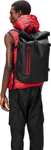 Rains + Rolltop Rucksack Contrast Large Black - 4