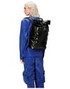 Rains + Sibu Rolltop Rucksack Black - 3