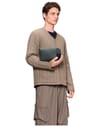 Rains + Wash Bag Small W3 Dark Grey - 3