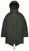 Nome Long Parka W3T3 Green + Rains