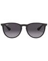 Ray-Ban + Erika Classic Matte Rubber Black Grey Gradient - 4