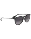 Ray-Ban + Erika Classic Matte Rubber Black Grey Gradient - 5