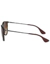 Ray-Ban + Erika Classic Matte Havana Brown