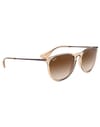 Ray-Ban + Erika Classic Polished Transparent Brown Brown Gradient - 5