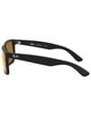 Ray-Ban + Justin Classic Matte Rubber Black Red Mirror