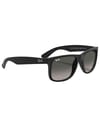 Ray-Ban + Justin Classic Matte Rubber Black Dark Grey - 5