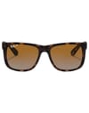Ray-Ban + Justin Classic Matte Havana Brown Grey - 4